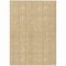 Homeroots 3' X 5' Wheat Gold And Gray Striped Washable Indoor Outdoor Area Rug 615104 - alternate 2