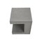 Monarch Specialties Accent Table 25"h, Indoor or Outdoor, Side Table, Nightstand, Square, Grey, Modern I 4130 - alternate 2