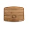 Picnic Time Family Of Brands NFL San Francisco 49ers - Ovale Acacia Cutting Board 893-00-512-273-2 - alternate 2