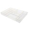 Martha Stewart Kerry Plastic Stackable Office Desk Drawer Organizers with Gold Trim, Various Sizes, Set of 8 BE-PB3371-G-8-CLRGLD-MS - alternate 1