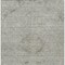 Homeroots 3' X 5' Pewter And Beige Floral Washable Indoor Outdoor Area Rug 604240 - alternate 2