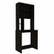 Homeroots 30" Black Computer Desk With Hutch 403828 - alternate 1