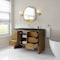 James Martin Vanities Hudson 48" Single Vanity, Honey Oak w/ 3 CM Charcoal Soapstone Silestone Top 435-V48-HNO-3CSP - alternate 2