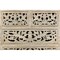 Homeroots 35" Gray Solid Wood Six Drawer Chest 521241 - alternate 2