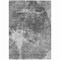 Homeroots 5' X 8' Gray Charcoal And Silver Abstract Washable Indoor Outdoor Area Rug 582951 - alternate 3