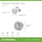 Symmons Braston HydroMersion Single Handle Shower Trim Kit - 1.5 GPM (Valve Not Included) S589115TRM - alternate 2