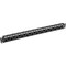 Eaton Tripp Lite Series 24-Port 1U Rack-Mount Cat5e/6 Offset Feed-Through Patch Panel with Cable, RJ45 N254-024-OF - alternate 1