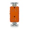 Leviton Dec Plus IG Dup 15A 125V TR Org T1626-IG - alternate 1