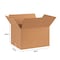 Zoro Select 16 in x 12 in x 10 in Shipping Box, Kraft, Corrugate, Single Wall, 32 ECT 11A737 - alternate 2
