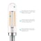 Luxrite Vintage E12 LED Bulb 60W Equivalent, T6.5, 3500K (Natural White), 500 Lumens, Dimmable, 6PK LR21643 - alternate 3