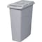 Rubbermaid Commercial 23 gal. Rectangular Trash Can FG9W1500LGRAY - alternate 1