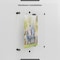 Fab Glass And Mirror Double Panel Acrylic Floating Wall Frame Size: 15in x18 for Art 11in x14in Black F2AC3M15X18BL - alternate 3