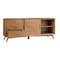 Homeroots 64in Brown TV Stand with Drawers and Sliding Door 404262 - alternate 4