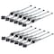 Mytee Products Steel Ratcheting Load Bar Lock 2X4in w/ Pads Van Truck Trailer 89in-105in, 12PK DV-GSTx12 - alternate 1