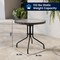 Flash Furniture Round Table Set, Aluminum, Glass, Metal, Plastic, Rattan, Clear TLH-087RD-037BN4-GG - alternate 7