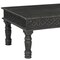 Homeroots 51" Black Solid Wood Distressed Coffee Table 521938 - alternate 3