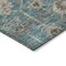 Homeroots 3' X 5' Teal Blue Aqua And Beige Oriental Washable Indoor Outdoor Area Rug 582134 - alternate 3