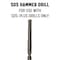 Drill America 3/16" - 1/2" 5 Piece SDS-Plus Hammer Drill Bit Drill Bit Set SDSSET - alternate 3