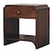 Homeroots 20" Brown Solid Wood One Drawer Nightstand 651742 - alternate 3