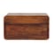 Homeroots 12" Brown Solid Wood One Drawer Nightstand 651876 - alternate 2