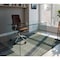 Homeroots 43" Clear Glass Computer Desk 554196 - alternate 2