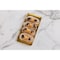 Service Ideas Modern Edge 11 in. x 5 in. Cocktail Serving Tray in Vintage Gold TRMEF115VG - alternate 2
