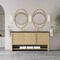 James Martin Vanities Marigot 72" Double Vanity, Sunwashed Oak, w/ 3 CM Phantome Eclos Top D404-V72-SWO-3PHT - alternate 2