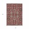 Homeroots 10' X 14' Red Beige And Charcoal Oriental Washable Indoor Outdoor Area Rug 582133 - alternate 3