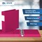 Davis Group Premium Economy, Angle D Ring, Binder, (Pink, 2"), PK6 2304-43-06 - alternate 5