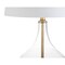 Jonathan Y West 24.5" Glass LED Table Lamp, Gold Painting JYL5007A - alternate 4