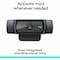 Logitech C920E HD 1080P WEBCAM - MIC-ENABLED, TAA COMPLIANT 960-001401 - alternate 2