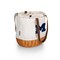 Picnic Time Family Of Brands NCAA Michigan Wolverines Coronado Canvas and Willow Basket Tote - Picnic Bag 203-00-187-344-0 - alternate 2