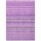Homeroots 3' X 5' Purple Eggplant And Lilac Striped Washable Indoor Outdoor Area Rug 577793 - alternate 2