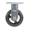 Vestil Rubber Rigid Caster 5 In. Diameter x 2 In. Width 440 Lb. Capacity Dark Black CST-VE-5X2MR-R - alternate 3