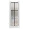 Sartodoors Slab Barn Door Panel Frosted Glass Lite Planum 2122 White Solid Core Modern Interior PLANUM2122S-WS-24 x 84 - alternate 1
