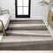 Jonathan Y Prism Geometric Striped Beige/Brown 4 ft. x 6 ft. Area Rug DZC101C-4 - alternate 1