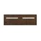 James Martin Vanities Vanity, without top, Mid-Century Walnut, 71.9 in W x 23.5 in D,  670-V72-M-WLT - alternate 2