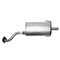 Ap Exhaust Muffler-Welded Assembly, 7498 7498 - alternate 2