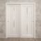 Sartodoors Sliding Closet Bypass Doors 48 x 80 inches, Ego 5014 Painted White Oak, Rails Hardware Set, Wood EGO5014DBD-PWO-48 - alternate 3