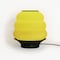 Jonathan Y Honey Pot 12 in. Minimalist Classic Plant-Based PLA 3D Printed Dimmable LED Table Lamp, Yellow/Black USA1001A - alternate 1