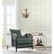 York Wallcoverings Riviera Bamboo Trellis Green Wallpaper CV4451 - alternate 2