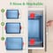 Nutrichef 3-Piece Nonstick Cookie Sheets for Baking, Blue NCSBSBL3 - alternate 2