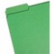 Smead Fastener Folder, 1/3 Cut Tab, Letter, 25/BX, Green PK SMD14938 - alternate 2