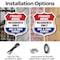 Signmission Private Driveway Shield Sign Private Dri, 6 inch X 6 inch, Plastic Sign, 2PK SHI-P-2PACK-6-436 - alternate 2
