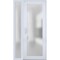 Vdomdoors Front Exterior Prehung FiberGlass Door Frosted Glass / Manux 8102 White Silk / Sidelight Exterior W MANUX8102EXD-WS-W36+14 x H80-RH - alternate 1