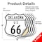 Signmission Oklahoma Route Marker Shield Sign Us 66, 6 inch X 6 inch, Vinyl Decal, 5PK SHI-D-5PACK-6-426 - alternate 2