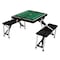 Picnic Time Family Of Brands Texas A&M Aggies - Football Field - Picnic Table Portable Folding Table, Black 811-00-175-565-0 - alternate 1
