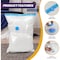Simple Deluxe Vacuum Storage Bags, 5 Jumbo/5 Large/6 Medium/6 Small/5 Roll M/5 Roll S, 32PK HKBAGXVSTORAGE32MIX - alternate 2