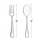 Smarty Had A Party Clear Disposable Plastic Mini Flatware Set - Dessert Spoons and Dessert Forks (960 Guests), 1920PK 790-CLCS-CASE - alternate 2