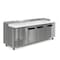 Koolmore 92 In. Three Door Commercial Pizza Prep Refrigerator in Stainless-Steel KM-RPPS-3DSS KM-RPPS-3DSS - alternate 3